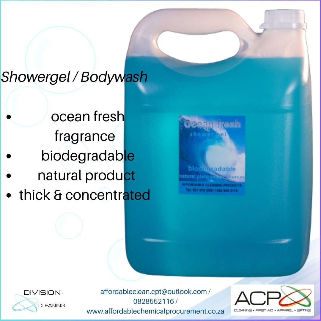 Shower Gel, Ocean Fresh, 5 litre