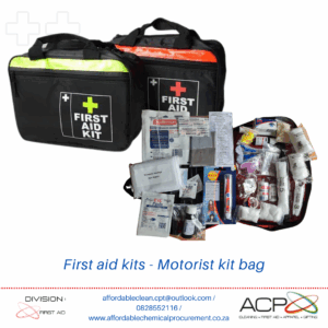 First Aid Kit, Large Motorist, in Bag.