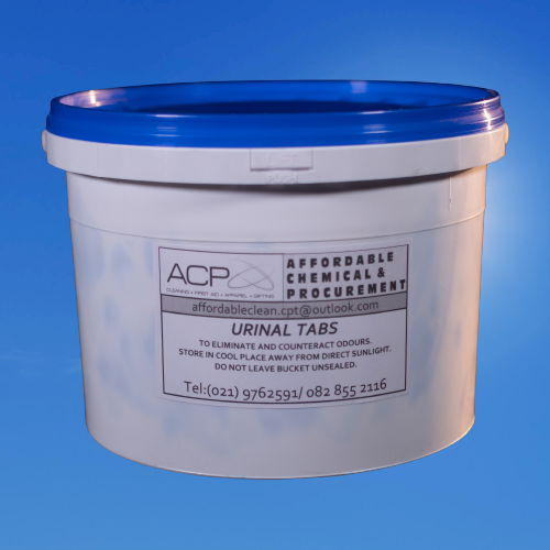 Urinal tabs, 5 litre.