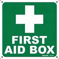 Safety Sign - First aid kit signage