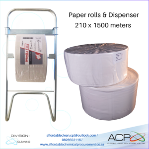 Dispenser, Floor stand for rolls.