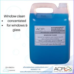 Window Clean, 5 litre.