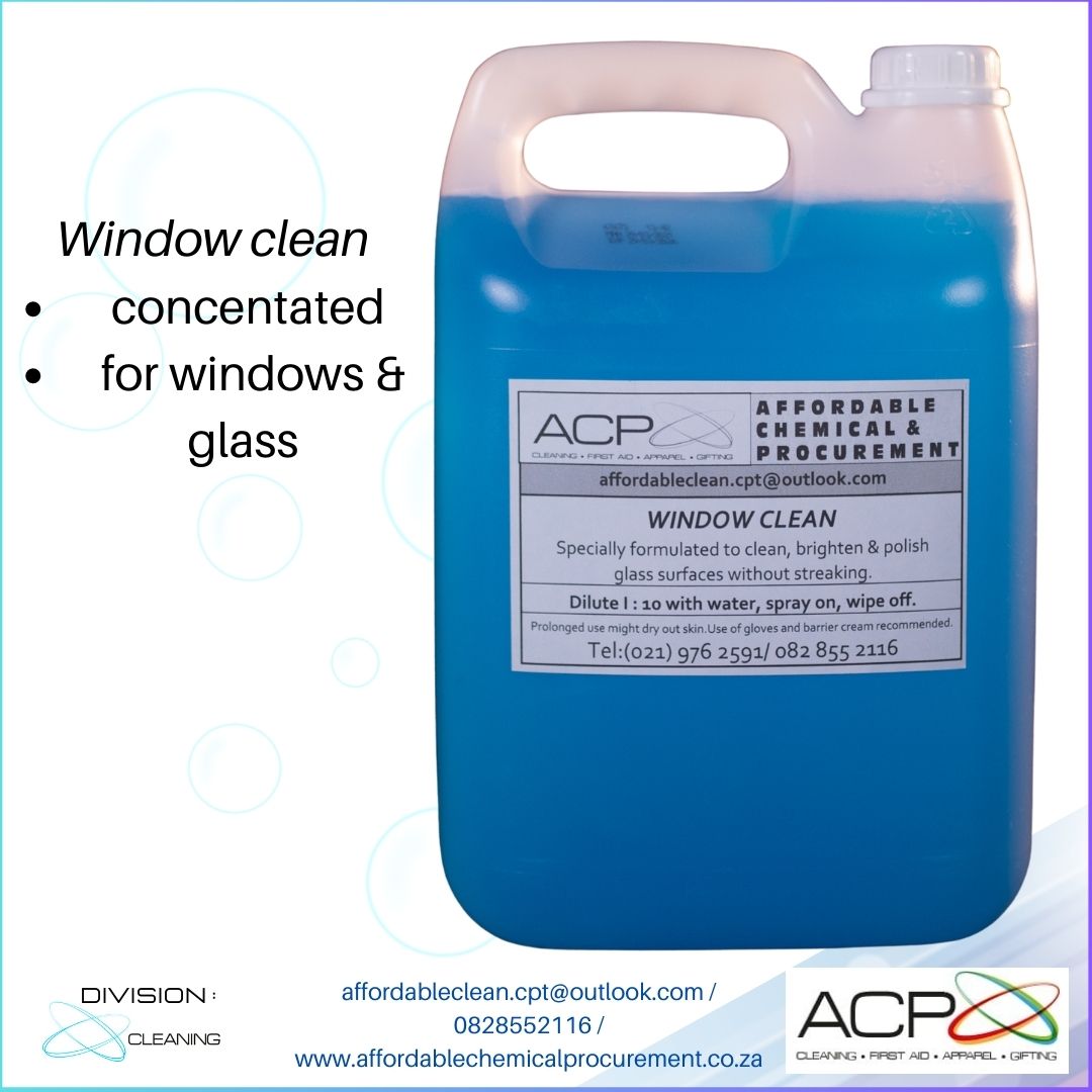 Window Clean, 5 litre.