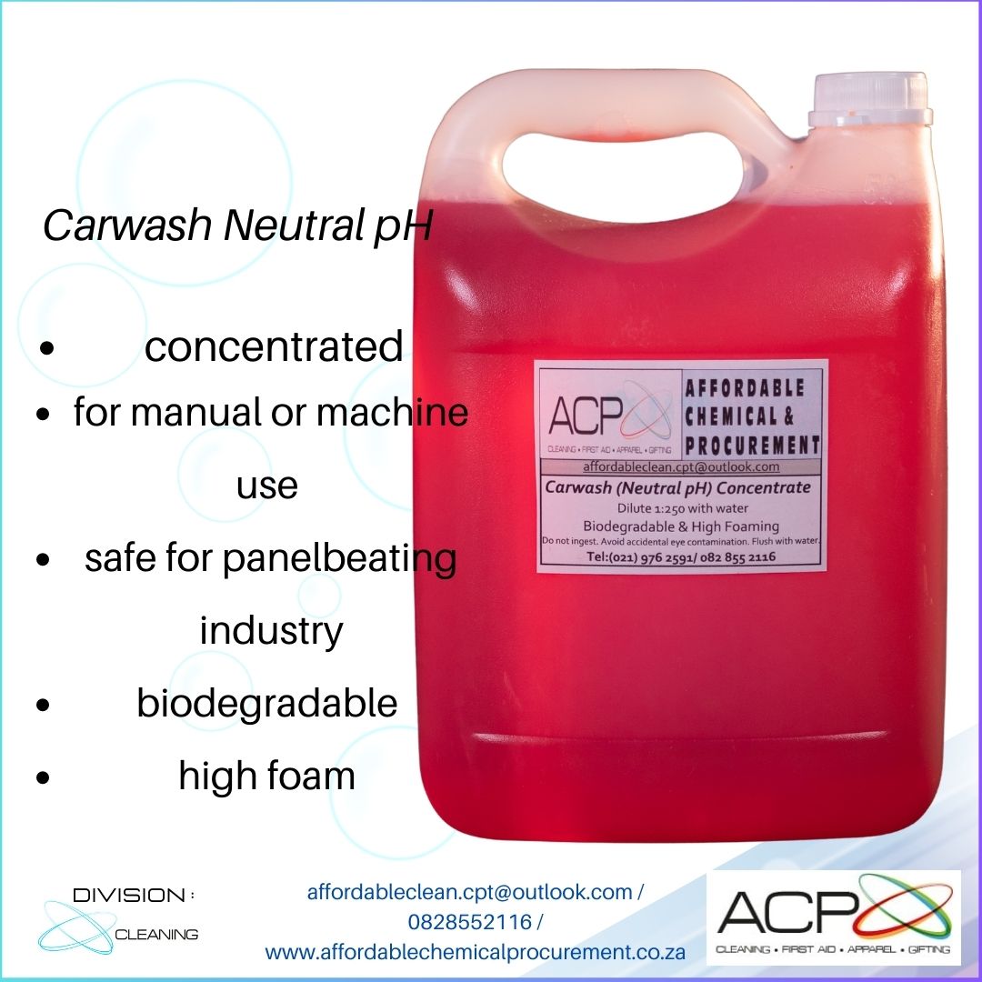 Carwash Neutral pH, 25 litre.