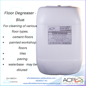 Floor Degreaser - Blue, 25 litre.