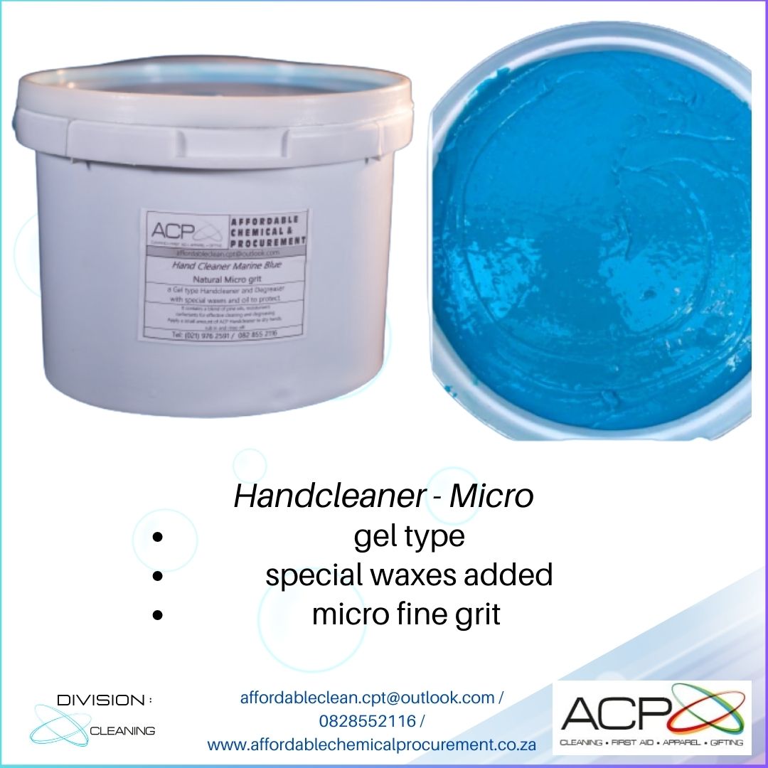 Handcleaner Blue, Micro grit. 25 litre.
